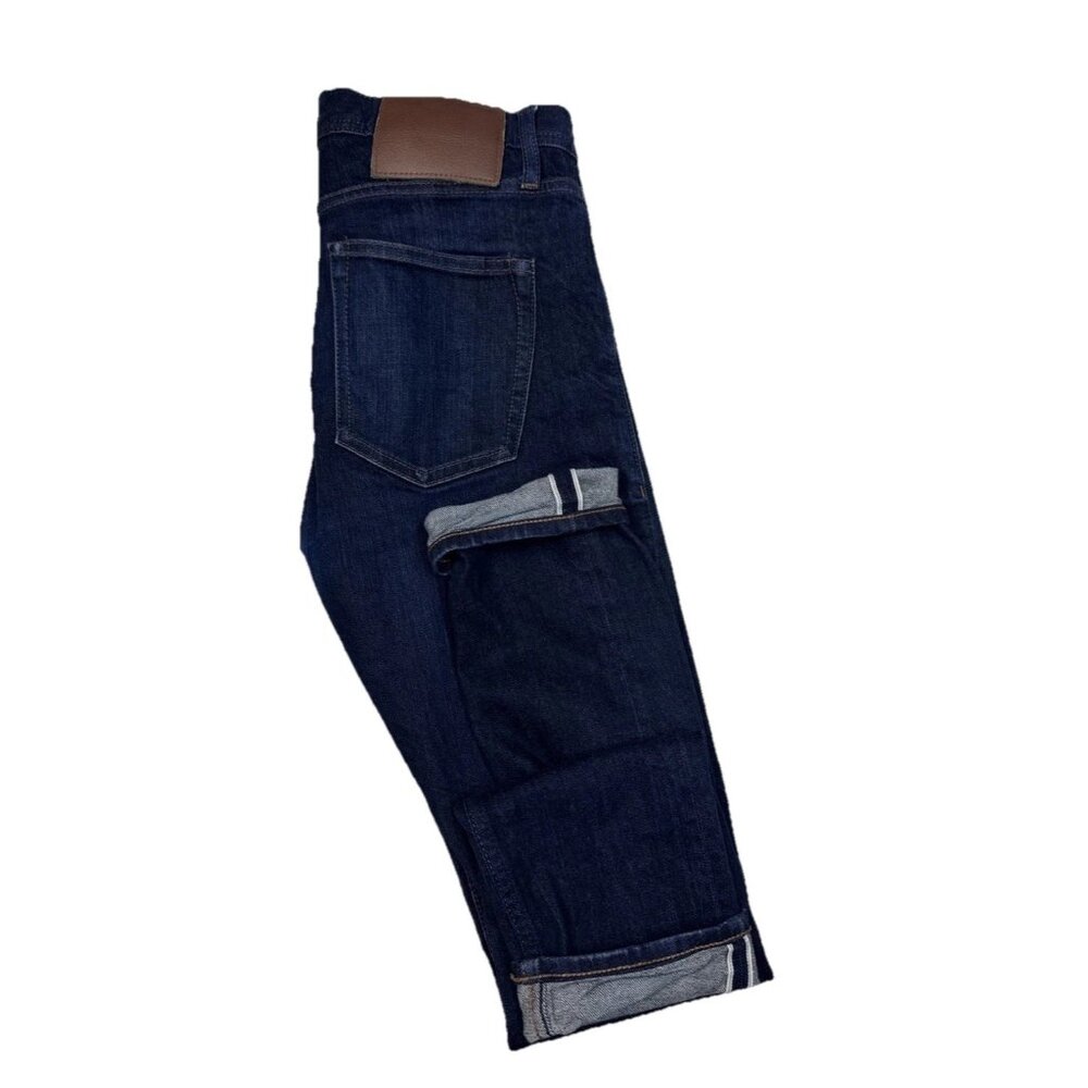 The Unbranded Brand UB422 Tight Fit Selvedge Jeans 30x30 Stretch 11oz Stretch